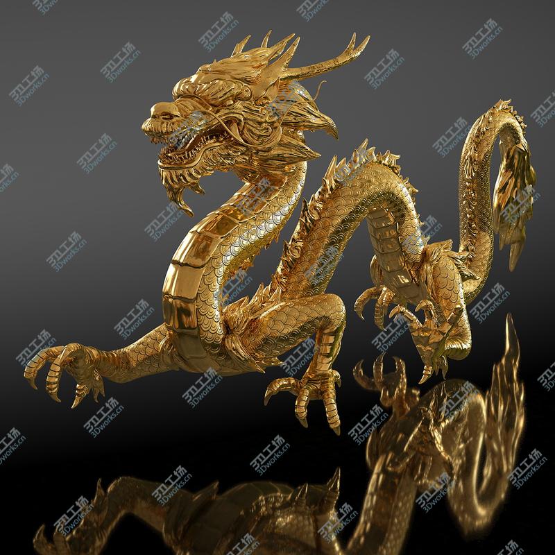 images/goods_img/202104021/3D Golden Chinese Dragon Rigged for Maya/5.jpg
